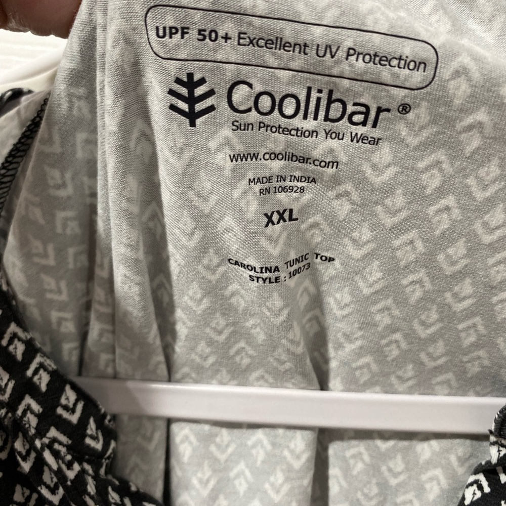 Coolibar, women’s sun protection 50+ long sleeve shirt, like new, Size XXL - Picture 3 of 6